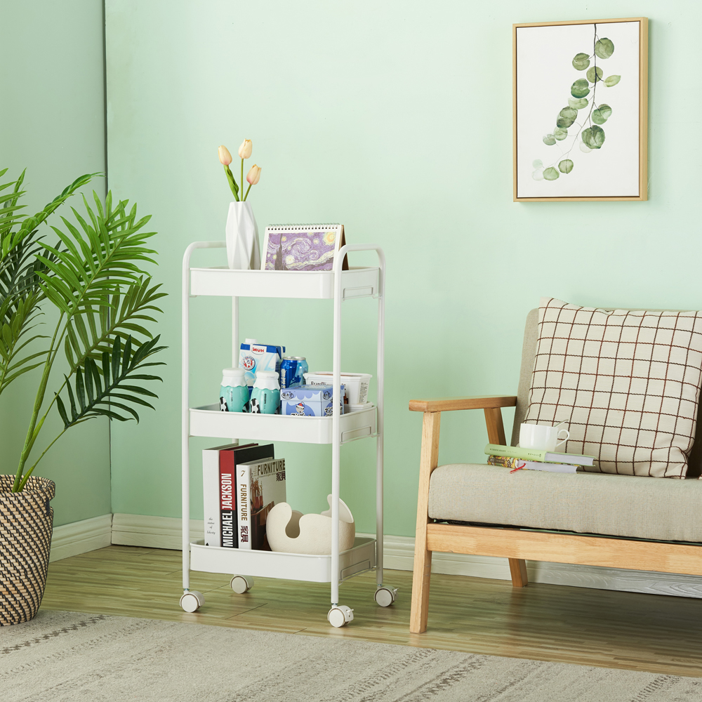 3Tier Kitchen Shelf Shelving Utility Storage Organizer Cart with