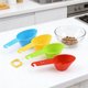 thumbnail image 5 of Juego de cucharas medidoras con graduaciones para cocinar y comida para mascotas, plástico, multicolor, compacto, fácil de limpiar, incluye 1 cuchara., 5 of 8