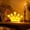 Yellow, variant on Crown Shaped LED Marquee Night Light, Battery Operated Decorative Desk Lamp, Cute Coronet Sign for Kids Bedroom Wall Decor, Princess Party Gift