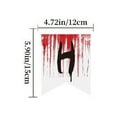 thumbnail image 2 of 100Fens Halloween Horror Decoration Knife Pull Flag Knife String Halloween Ambience Decoration, 2 of 6