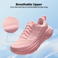 thumbnail image 4 of Zapatillas para caminar de mujer NORTIV 8 rosa talla 9.5 con amortiguación, 4 of 9