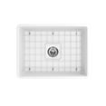 thumbnail image 3 of Nantucket Sinks 24 Inch Fireclay Farmhouse Kitchen Sink T-FCFS24, 3 of 7