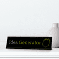 thumbnail image 2 of Idea Generator, Chips Black Frame, Desk Sign (2x8”), 2 of 3