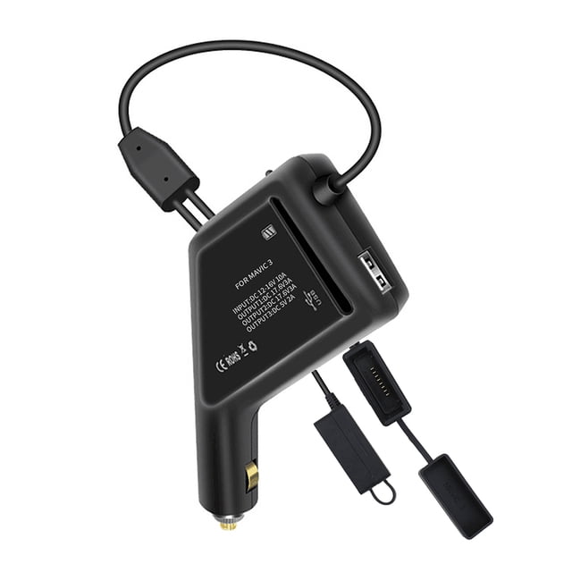 Sidaley Controlador de Dron antideslizante cargador de coche adaptador de carga de batería accesorios de avión reemplazo para 3 Accesorios para drones aéreos