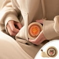 thumbnail image 1 of Snail Hand Warmer, USB Rechargeable Cute Pet Night Light Heating Warmer, 1-3H Working Time, Portable Winter Gift with Breathing Light, 1 of 6