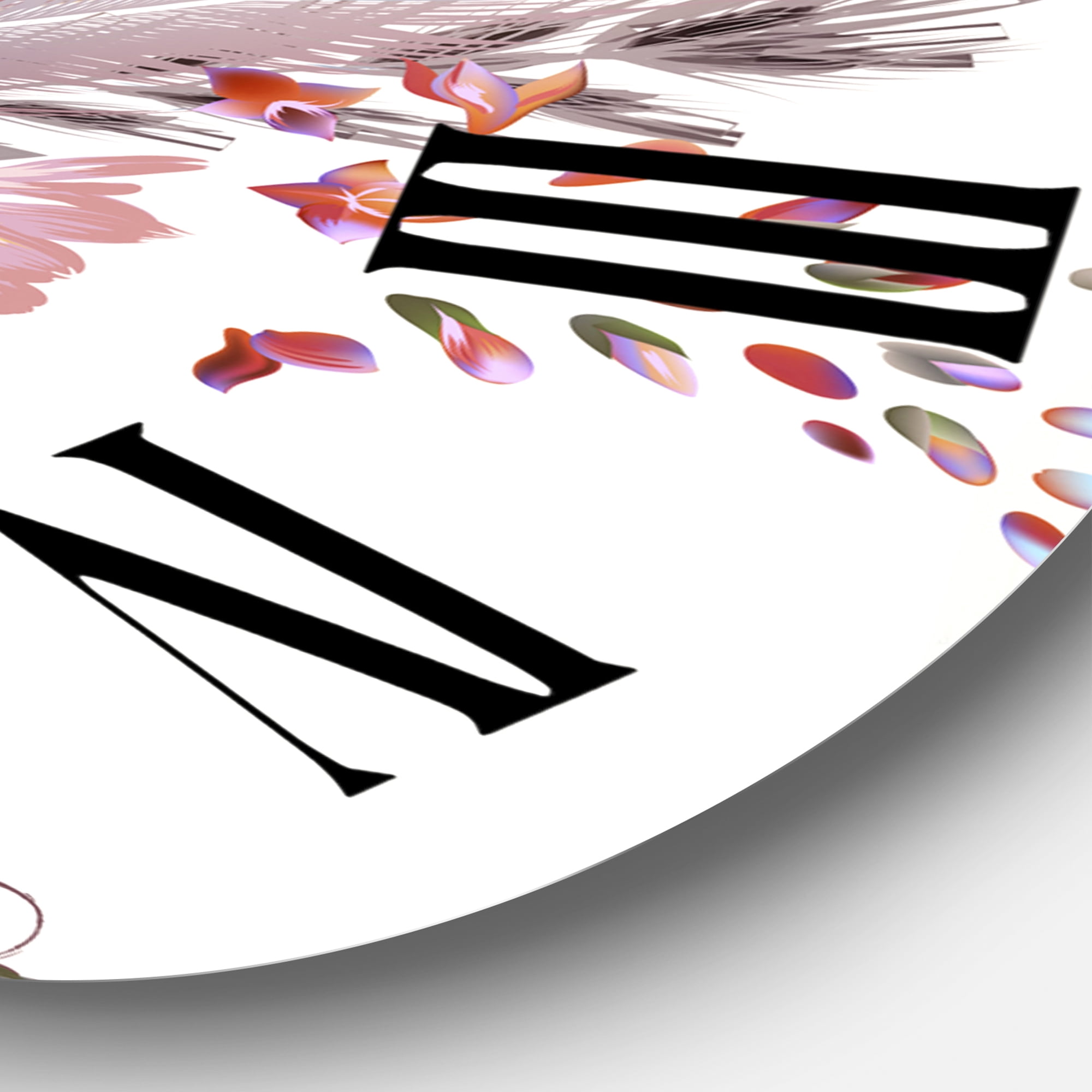 Designart 1 in Quartz Bohemian Wall Clock