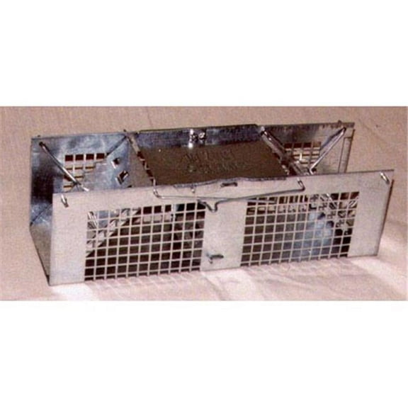 3 in. W x 10 in. L x 3 in. H Two Door Mouse Trap