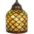 thumbnail image 4 of Meyda Tiffany 245421 6" Wide Mini Pendant - MultiColor, 4 of 7
