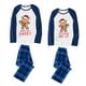 thumbnail image 4 of Conjuntos a juego de pijamas de pareja de Navidad, conjunto de pijamas verdes para adultos con hombre de pan de jengibre dulce, 4 of 4