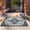 Black -12, variant on Wellber Soft Rugs Retro Area Rug Vintage Carpet for Living Room Bedroom Office Home Decor,4'x6',Black & Pink