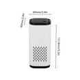 thumbnail image 4 of Graflsoa Portable USB-Powered Air Purifier with Night Light, Negative Ion Generator for Car, Home, and Office, Compact Design in White, Black, or Green, 4 of 7