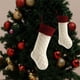 thumbnail image 4 of Decoraciones navideñas, 3 piezas de 18 pulgadas, decoración para fiestas navideñas, recuerdos de fiesta de Navidad, medias navideñas de Papá Noel, calcetines colgantes de Navidad, decoraciones para ár, 4 of 8