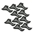 thumbnail image 1 of Anti Scratch Plate, Wear Resistant Guitar Pickguard Beautiful Pattern Durable  For Folk Guitar Silver, 1 of 8