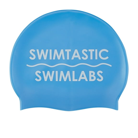 Sporti Swimtastic Silicone Swim Cap - Lightweight, Anti-Slip, Contoured, Latex-Free