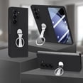 thumbnail image 2 of Ring Holder Case Compatible with Samsung Galaxy Z Fold 6 Case, Slim Thin Solid Sturdy Hard PC All-Inclusive Anti-Drop Built-in Screen Protector Case for Samsung Galaxy Z Fold 6 5G, Black, 2 of 11