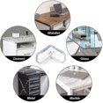 thumbnail image 1 of 2024 Table Corner Protector Soft Silicone Clear Safety Edge Corner Guards Protectors For Child Kids (12pcs), 1 of 3