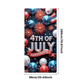 thumbnail image 3 of Colorful Design Independence Day Banner Patriotic Style 4th of July Decorations Balloons Bunting Fireworks for Holiday Celebration Party Decor Outdoor Display, 3 of 8