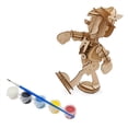 thumbnail image 2 of Disney Parks Ink & Paint Pinocchio 3D Wood Model and Paint Set New Sealed, 2 of 4