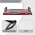 thumbnail image 4 of Xoenoiee Retro American Flag Pattern Golf Cart Seat Towel Protector Anti-Hot Portable Decorative Golf Cart Cover Universal for Most 2-Person Seats Club Car Accessories, 4 of 5