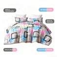 thumbnail image 6 of TENGDA 3-Piece Complete Comforter Bedding Set Assorted Stylish Designs Bedroom Decor Kit, 6 of 6