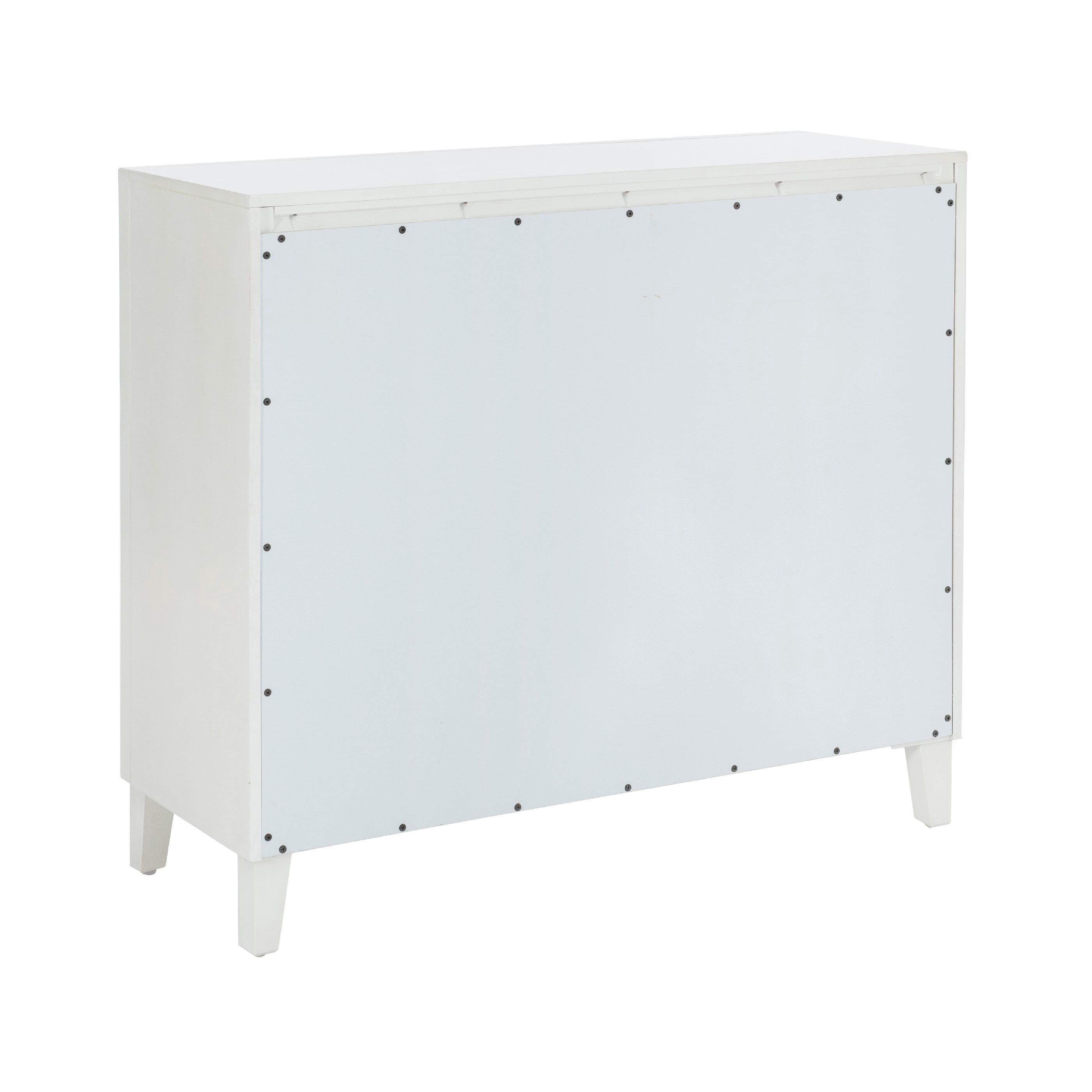 Powell Romona 3-Door Accent Cabinet, Antique White