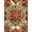 Orange, Pattern 2, variant on ODIKA 4'x6' Machine Washable Non-Slip Area Rug, Geometric Beige High Traffic Rug, Beige, 1142267