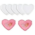thumbnail image 3 of 10Pcs Silicone Coaster Moulds for Resin Cup Mats Mould Epoxy Casting Moulds Diamond Edge Heart Coaster Molds, 3 of 8