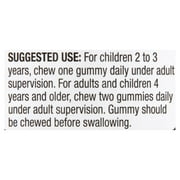Equate Kids Multivitamin + Immune Dietary Supplement Gummies, Natural Fruit, 150 Count