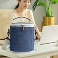 thumbnail image 2 of Dmlowu Lunch Bag Durability Lunch Box for Women Insulated Cooler Lunch Box for Men Lightweight Lunch Tote Bag for Home Office School Supplies, 7x7x7", 2 of 7