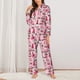 thumbnail image 2 of Balery Garden Gnomes Conjunto de Pijama con Estampado para Mujer, Conjunto de Dos Piezas con Manga Larga, Ropa de Dormir Suave con Bolsillos, Pijamas Cómodos-X-Large, 2 of 7
