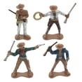 thumbnail image 2 of QIDITONG 4pcs Miniature Figurine for Western Party Decorations and Home Decor Model Statue for Collectors and Enthusiasts, 2 of 5