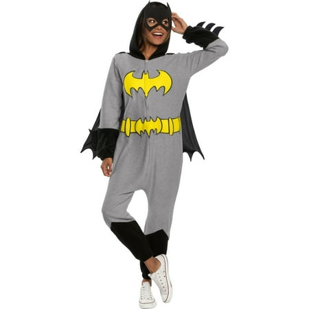 Halloween DC Super Heroes Batgirl Adult Onesie Costume
