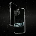 thumbnail image 6 of DistinctInk Clear Hybrid Case for Apple iPhone 13 Pro (6.1" Screen) - I'm So Good at Making Excuses - Slim Profile Design, 6 of 9