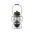 thumbnail image 1 of Barebones Railroad Lantern - Linternas de camping con batería recargable - Luces al aire libre con inspiración de linterna vintage (verde oliva), 1 of 5