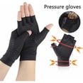 thumbnail image 2 of Guantes de compresión para artritis de cobre, guantes antiartritis, manopla para curar la artritis, aliviar el dolor, reumatodo, túnel carpiano, promover la curación, 2 of 5