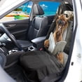 thumbnail image 3 of XYZCANDO Terry Cloth Car Seat Covers Carseat Protector Microfiber, Compatible with Van SUV Front Seat, for SUVs Trucks Vans, Bull Reading, 3 of 9
