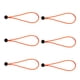 thumbnail image 3 of Lona resistente multiusos de 15 cm con cuerdas elásticas y bola UV, 6 unidades naranja, 3 of 6