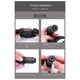 thumbnail image 5 of Candados para Bicicletas, Candados de Combinación de Cinco Dígitos para Bicicletas Eléctricas, Anillos de Alambre para Barras de Bicicletas de Montaña, Antirrobo Negro, 5 of 5