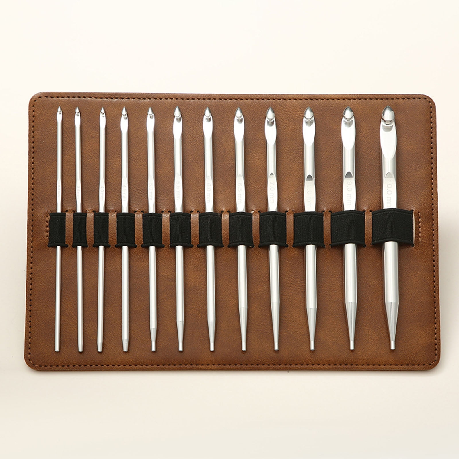 Interchangeable Circular Knitting Needle 3-10.0mm Carpet Crochet Hook Set Tunisian Crochet Hook Set Weaving Tools