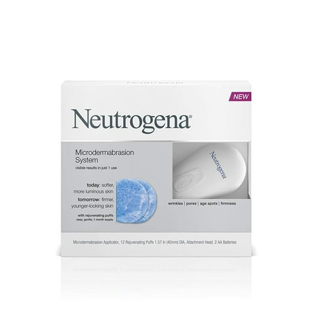 Neutrogena Microdermabrasion Starter Kit - At-home skin exfoliating and firming facial