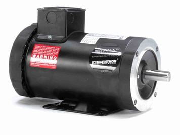 2 hp 1800 RPM 3-Phase 145TC Frame TEFC (rigid base) 230/460V Marathon Motor # Y368