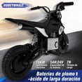 thumbnail image 3 of Mini Moto Cross Eléctrica Infantil Honey Whale BDQ-6988 Negro, 3 of 7