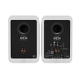 thumbnail image 3 of Kanto REN MW Bluetooth Powered Bookshelf Speakers - Matte White Pair with a Kanto SUB8VMB Sealed Powered 8" Subwoofer - Vinyl Black (2024), 3 of 9