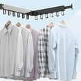 thumbnail image 1 of CNKOO Folded Wall Mounted Clothes Drying Rack  Collapsible Dryer Rack Heavy Duty  Retractable(2/3Fold), 1 of 9