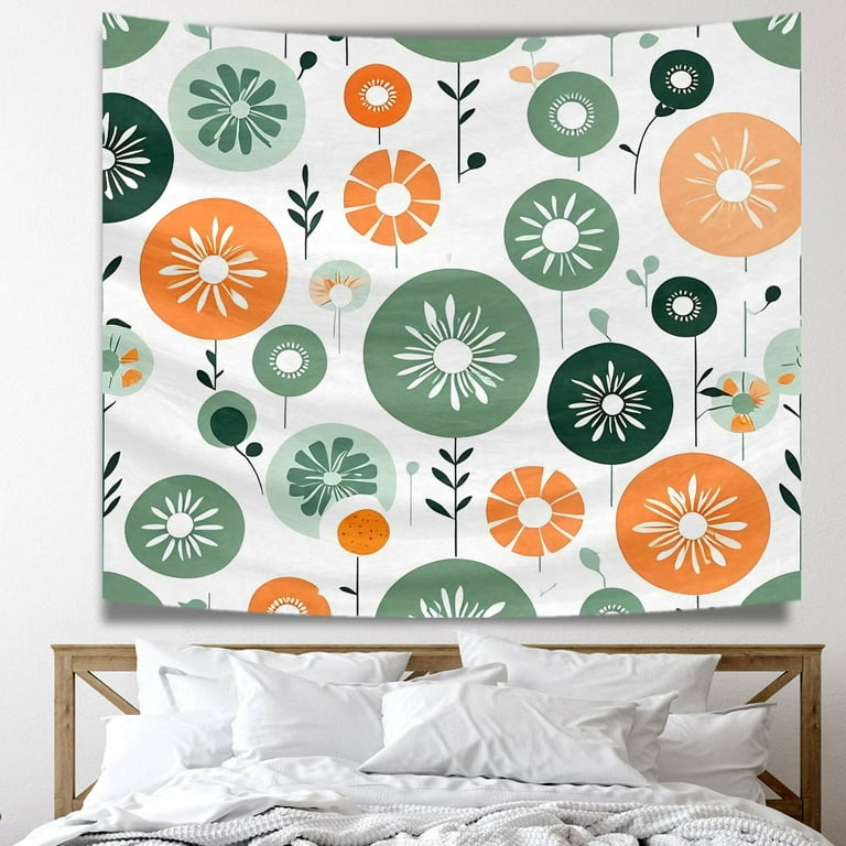 Durable Boho Boho Tribal Office Tapestry Decoration for Dorm Office Bedroom Home Sophistication Geometric Shapes Simplicity Washable Wall Hanging Tapestry 51x59in Modern Plants Bedroom Tapestry Walmar...
