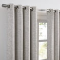 thumbnail image 4 of SUNSHIELD ESSENTIALS Bellamy 100% Blackout Curtains for Living Room, Bedroom and Nurseries, 50” x 84”, Brown, 4 of 7