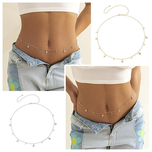 FurNest Metal Decorative Waist Chain