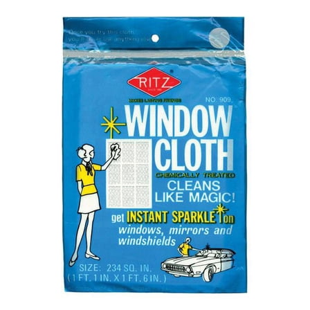 Ritz 6314660 Original Scent Window Cleaner Wipes