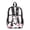 Cow Bow, variant on Xoenoiee Cow Bow Print Kids Clear Backpack for Girls See Through Preschool Kindergarten Elementary School Backpack Transparent Bookbag Schoolbag Daypack with Adjustable Padded Straps