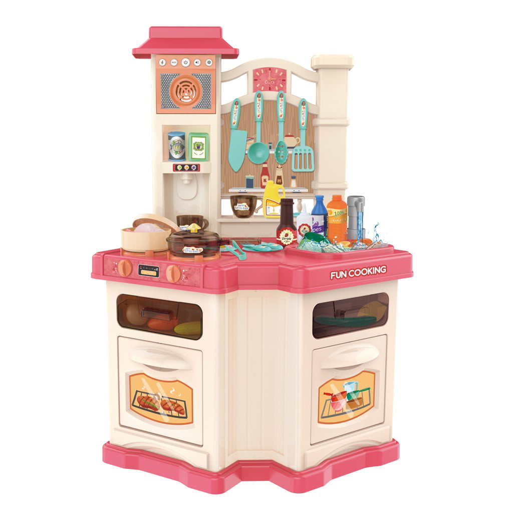 Details about   Kitchen Play Set Pretend Baker Kids Toy Cooking Playset Girl Food Gift Xmas Toys 
